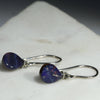 Natural Australian Boulder Opal  Silver Earring