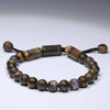 natural opal beads bracelet adjustable