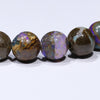 natural opal beads bracelet purple