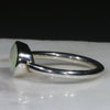 Silver Opal Ring Side View