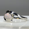 Natural Australian Opal Silver Ring - Size  9 Code - SR309