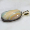 Solid Opal Pendant Side View