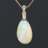 Boulder Opal Gold Pendant