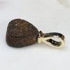 Australian Boulder  Opal and Diamond Gold Pendant Code -PL12