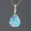 10k gold Natural Opal Natural Diamonds