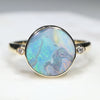 Natural Australian Solid Boulder Opal