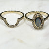 matuching Gold and Diamond Wedding Band