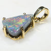 October Birthstone 18k Gold Pendant