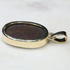 Natural Australian Boulder  Opal Gold Pendant Code -PL23