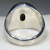 Natural Boulder Opal Matrix Mens Silver Ring -Size 10.25 Code-SM60