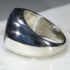Natural Boulder Opal Matrix Mens Silver Ring -Size 10.25