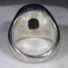 Natural Boulder Opal Matrix Mens Silver Ring -Size 9 Code-SM53