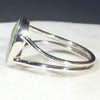 Silver Opal Ring Side View