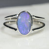 Australian Opal Ring Silver