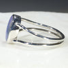 Australian Solid Boulder Opal Silver Ring - Size 6.75 Code - SR21