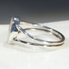 Silver Opal Ring Side View