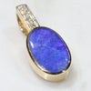  Blue Opal Gold Pendant