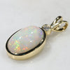 Small Opal Pendant Gold