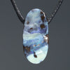 Natural Australian Boulder Opal Pendant