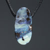 Natural Australian Boulder Opal Pendant