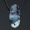 Natural Australian Boulder Opal Pendant