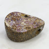 Solid Australian Boulder Opal Side Drill Pendant