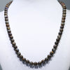 Boulder Opal 19" Long, Round Beaded Necklace Code-No205