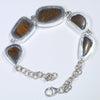 Australian Boulder Opal Silver Bracelet Code-BR01