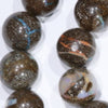 Boulder Opal Beaded Necklace 19" Long Code-No2008