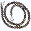 Boulder Opal 19" Long, Round Beaded Necklace Code-No205