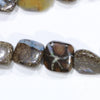 Boulder Opal 19" Long, Beaded Necklace Code-No104