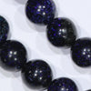 Sandstone Opal Matrix 18" Long, Round Beaded Necklace Code-NO403