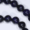 Sandstone Opal Matrix 18" Long, Round Beaded Necklace Code-NO403
