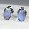 Natural Australian Boulder Opal  Silver Stud Earring Code -SE510