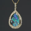 Pear Shape Opal Pendant