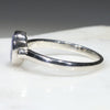 Silver Opal Ring Side View