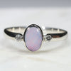  Boulder Opal Silver Ring