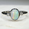 Rainbow Opal Colours and Natural Opal Pattern