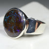 Sterling Silver - Solid Matrix Opal