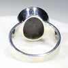 Australian Solid Boulder Opal Matrix Silver Ring - Size 7.75 Code - SM66