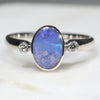 Natural Boulder Opal Ring