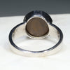 Australian Solid Boulder Opal Silver Ring - Size 9.25 Code - R227