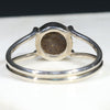 Natural Australian Opal Silver Ring - Size 7.5 Code - SR095