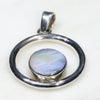 Easy Wear Round Silver Pendant Design