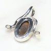 Silver Opal Pendant Side View