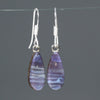 Silver Opal Drop Earrings
