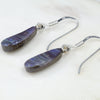 Natural Australian Boulder Opal  Silver Earring (15mm x 10mm) Code -ERJ3