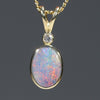 Opal and Diamond 18k Gold Pendant Code -GPA134 USA