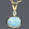 Birthstone Opal Pendant