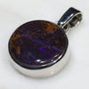 Sterling Silver - Solid Boulder Opal